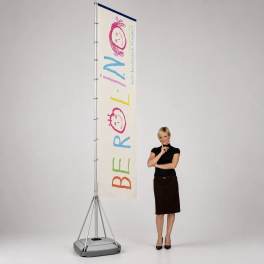 Flaggenmast Classic Small inkl. Druck